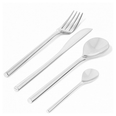 mu cutlery set in polished 18/10 stainless steel